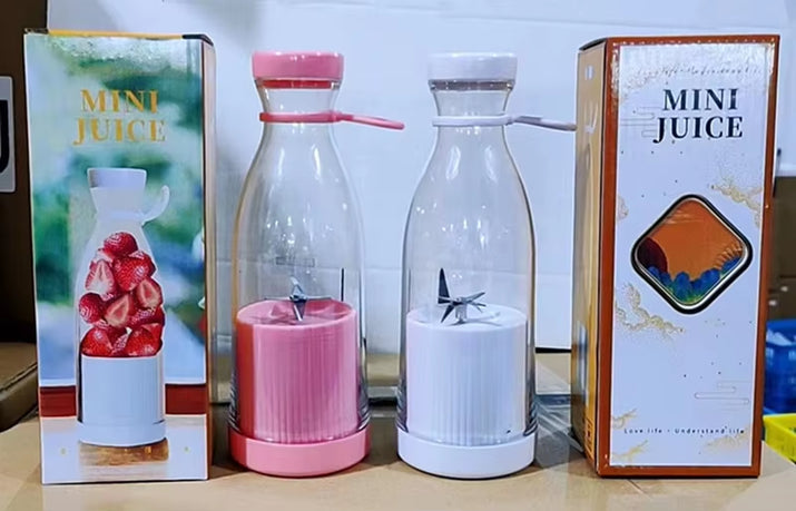 420Ml Portable Electric Smoothie Blender and Mini Travel Fruit Juicer Mixer USB Power Source for Busy On-The-Go Lifestyle